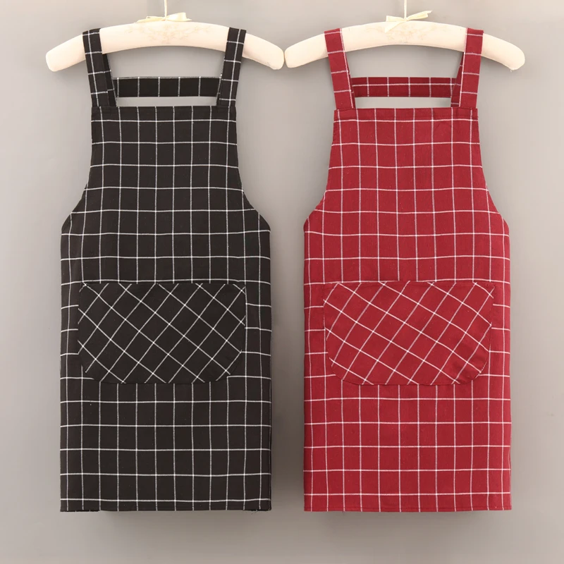 围裙防水防油做饭新款女家用厨房韩版围裙大人上班工作服定制LOGO