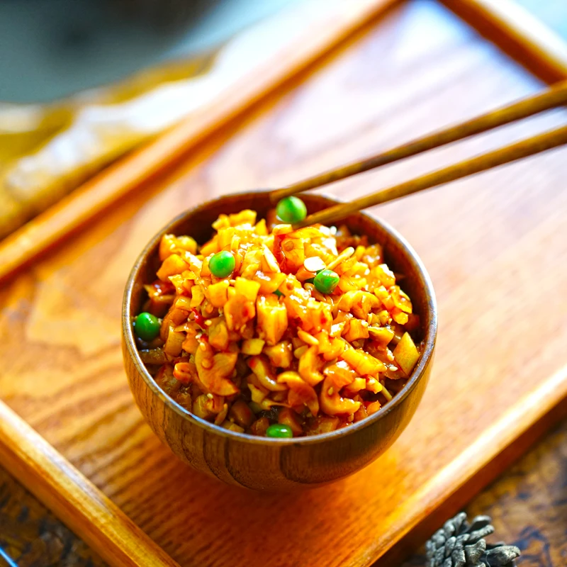 北极源酱菜五仁酱丁2斤萝卜丁咸菜香辣开胃商用外卖家庭下饭菜