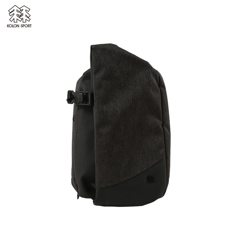 KOLONSPORT可隆户外COMMUTE SLING BAG 休闲包单肩双肩背黑色时尚