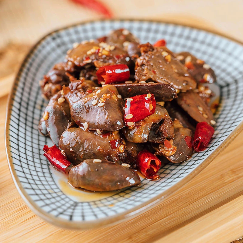 辣咻咻【冷吃鸭心 】香辣150g四川自贡麻辣肉食开袋美食手工川味