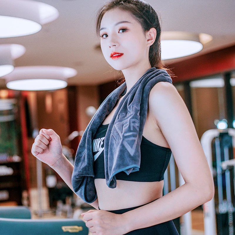 浦锐体育加厚运动毛巾高能感吸汗速干巾健身房速干巾便携吸水快干