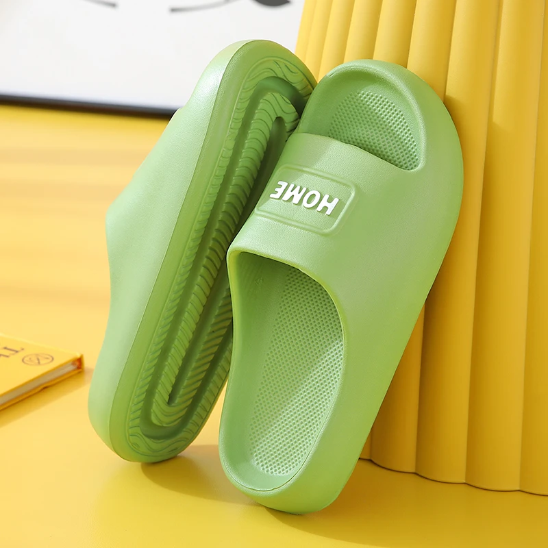 拖鞋女夏季室内厚底踩屎感居家用浴室凉拖鞋男夏洗澡防滑速干轻便
