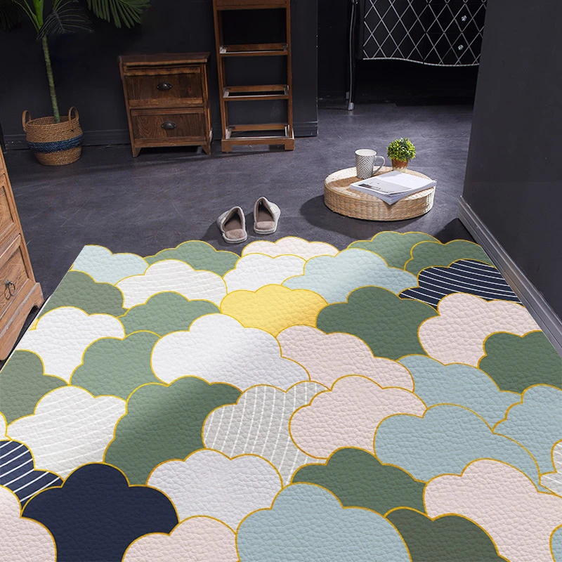 入户门地垫防水可擦免洗皮革脚垫家用进门地毯pvc门垫满铺防滑垫