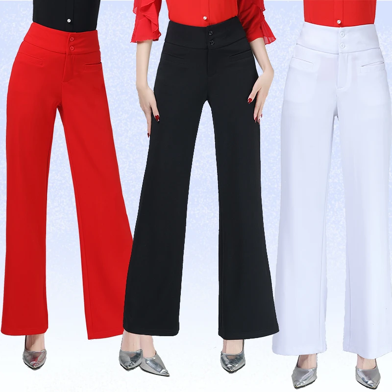 吉特巴摩登斜纹口袋舞裤