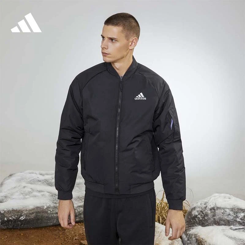 阿迪达斯官方男款运动户外棉服 adidas SP 11.11 BOMBER J GV5356