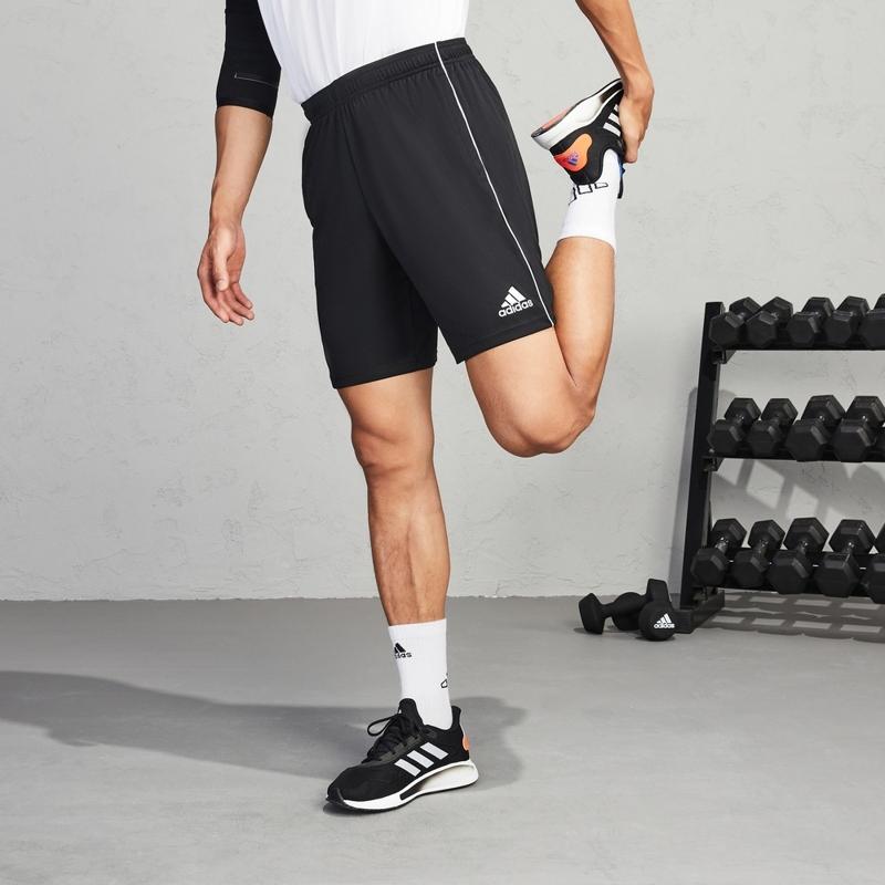 阿迪达斯官网男款速干足球运动短裤adidas CORE18 TR CE9031【种草评价】- 抖音