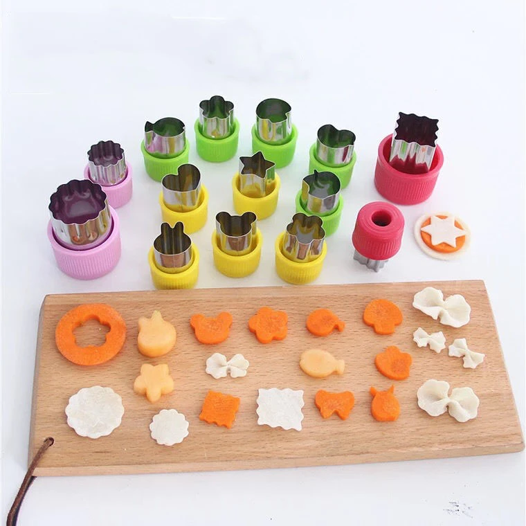 馄饨模具水果蔬菜花样混沌造型宝宝辅食切模压花面片糕点模型切花