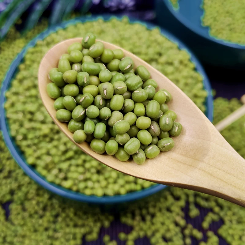 【东北小粒绿豆】黑龙江当季新鲜绿小豆出沙煮粥绿豆沙发芽2/5斤