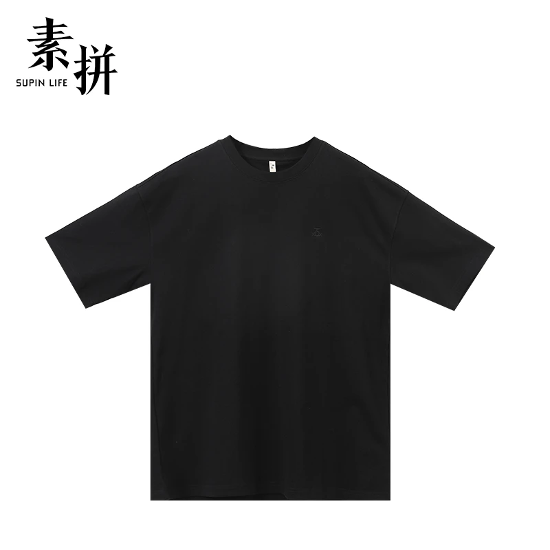 素拼T恤SPMADT210071A-SPMADT210071B