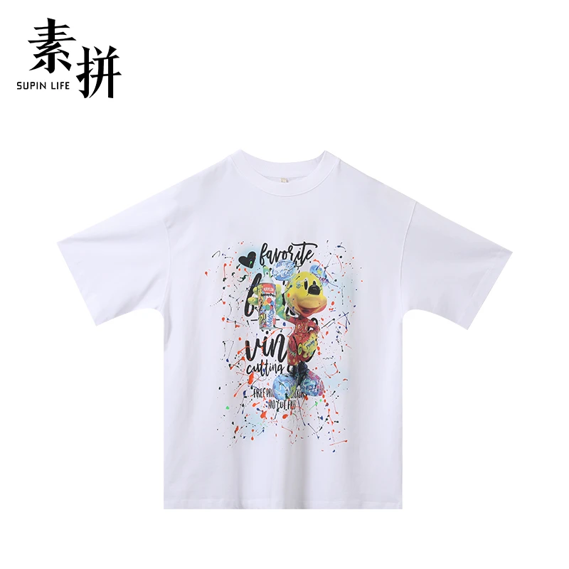 素拼T恤SPMADT222540A
