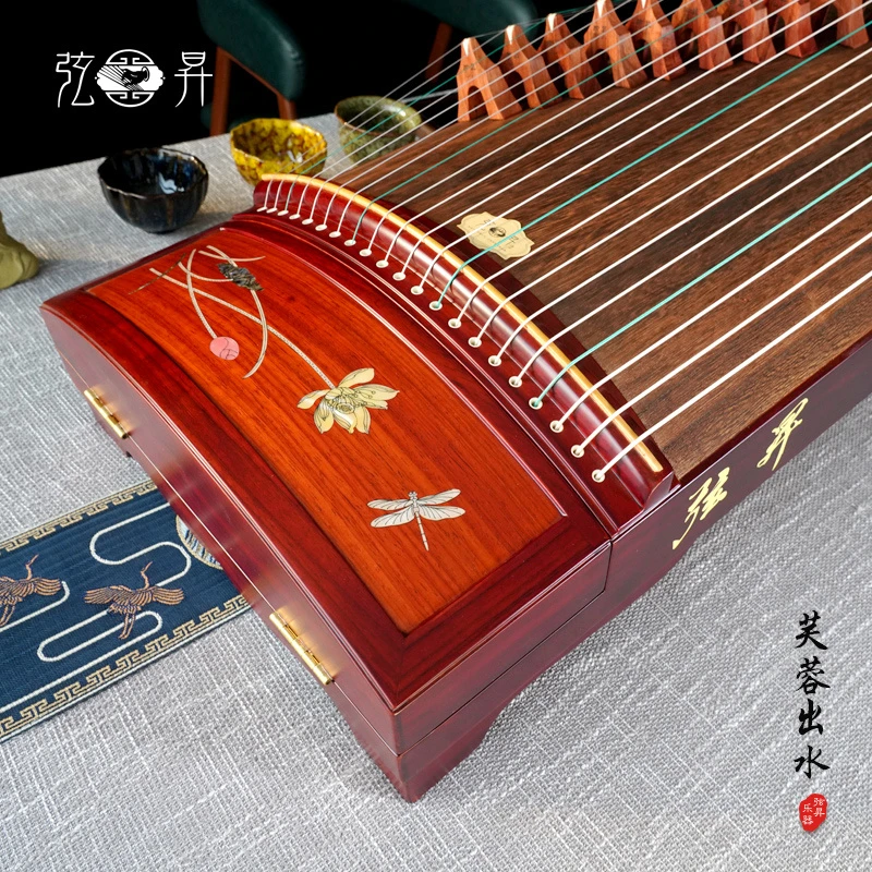 弦昇古筝芙蓉出水初学者入门实木专业演奏级成人儿童教学163乐器