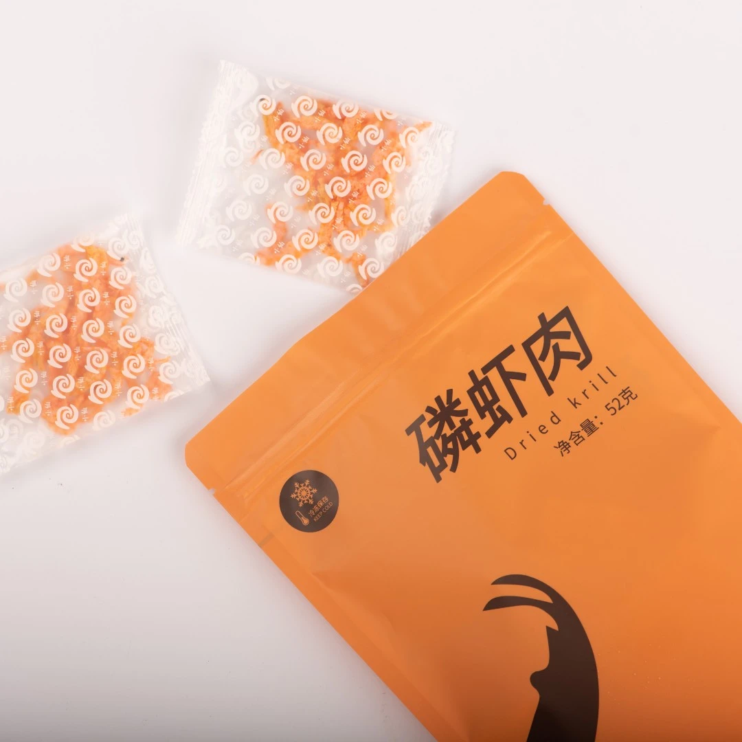 包小仙淡干磷虾肉小包装深海营养丰富海鲜干货52g［赠品非卖］