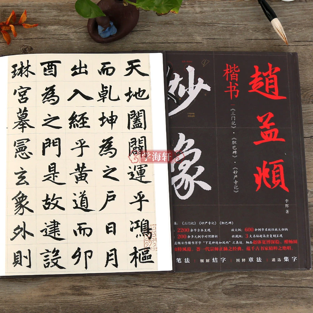 赵孟頫楷书合集三门记胆巴碑妙严寺记赵孟頫楷书书法临摹研习研究