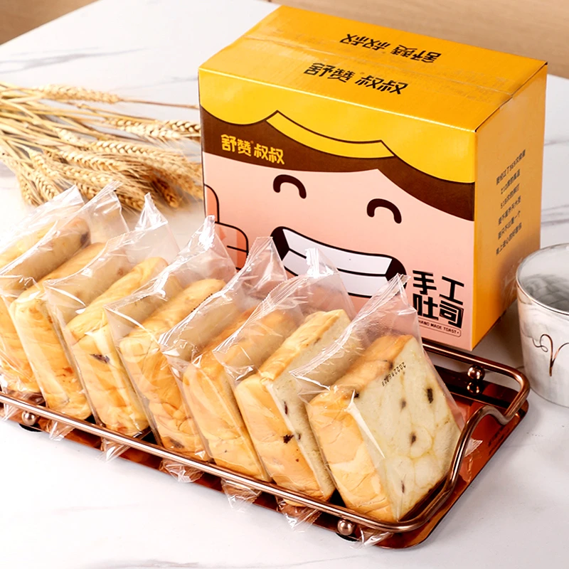 舒赞手工厚切吐司营养早餐网红食品充饥代餐整箱零食新鲜椰蓉切片