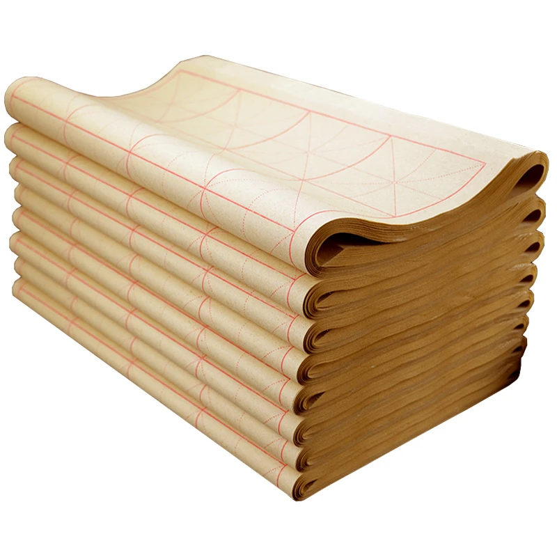 米字格毛边纸初学者练习纸毛笔字书法专用纸