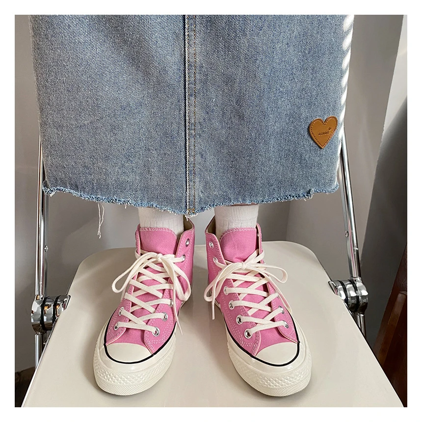 蓝特严选2024新款经典百搭1970S升级版高帮帆布鞋百搭板鞋休闲鞋