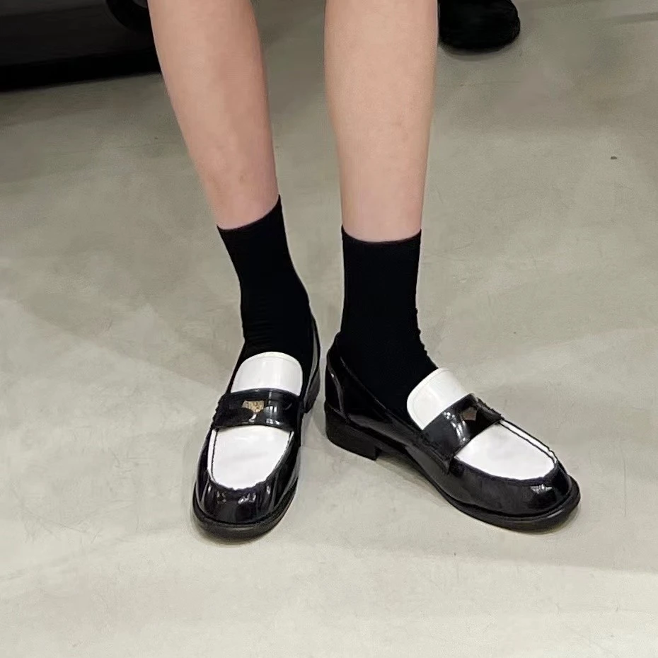 夏季薄款中筒袜 四季可穿堆堆袜 可拉伸百搭纯色袜子女2111