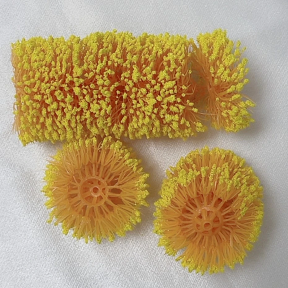 DIY牡丹仿真花心   布艺牡丹花心材料