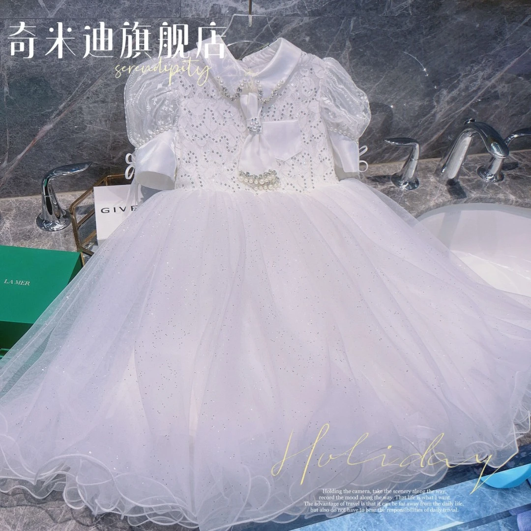 【现货】怦然心动奇米迪女童生日礼服公主裙新款24786