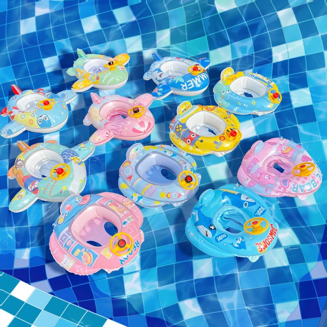 游泳圈儿童加厚宝宝婴幼儿0-1-3-6岁小孩坐圈男童女童网红ins泳圈