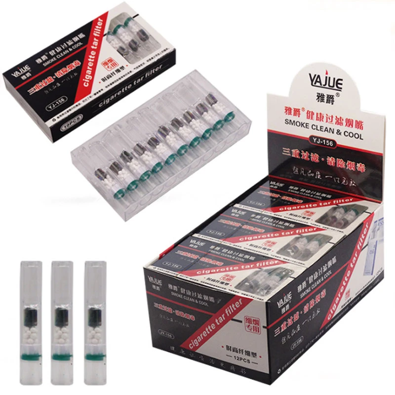 雅爵YJ-156女士细烟 三重过滤烟嘴雅爵过滤嘴