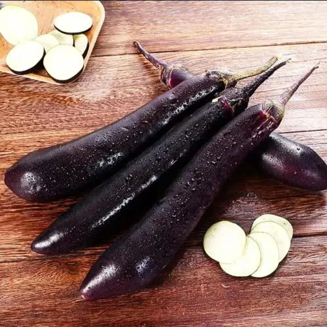 【顺丰/空运】东北新鲜紫茄子，紫裤茄子农家现摘现发3斤
