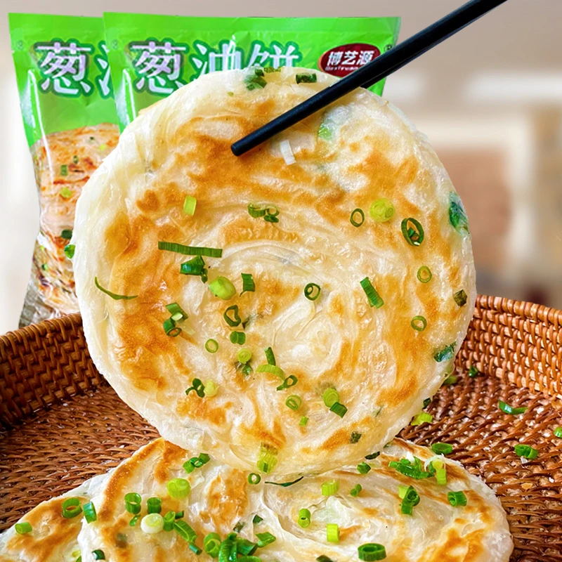 老上海葱油饼葱批发葱花饼半成品早餐饼90克/片*10片香酥美味冷冻