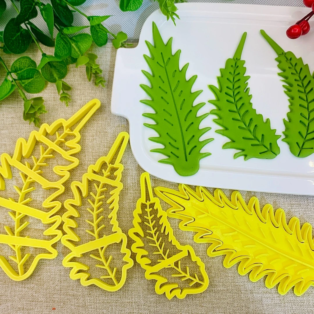 花饽饽造型模具寿桃专用弧形叶推片叶中式面点馒头模具树叶手工