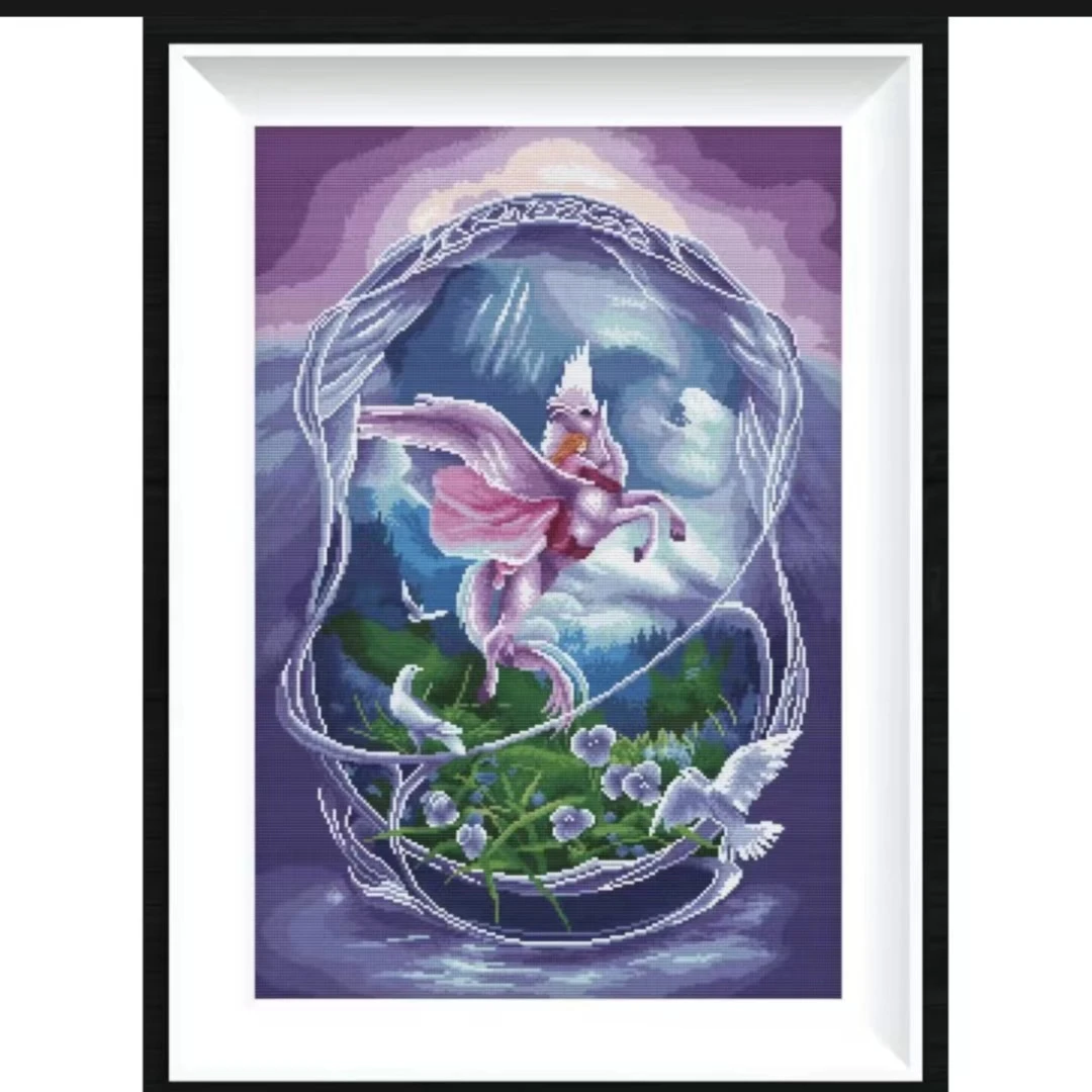 珍爱十字绝版图 梦幻天使满绣【41色】