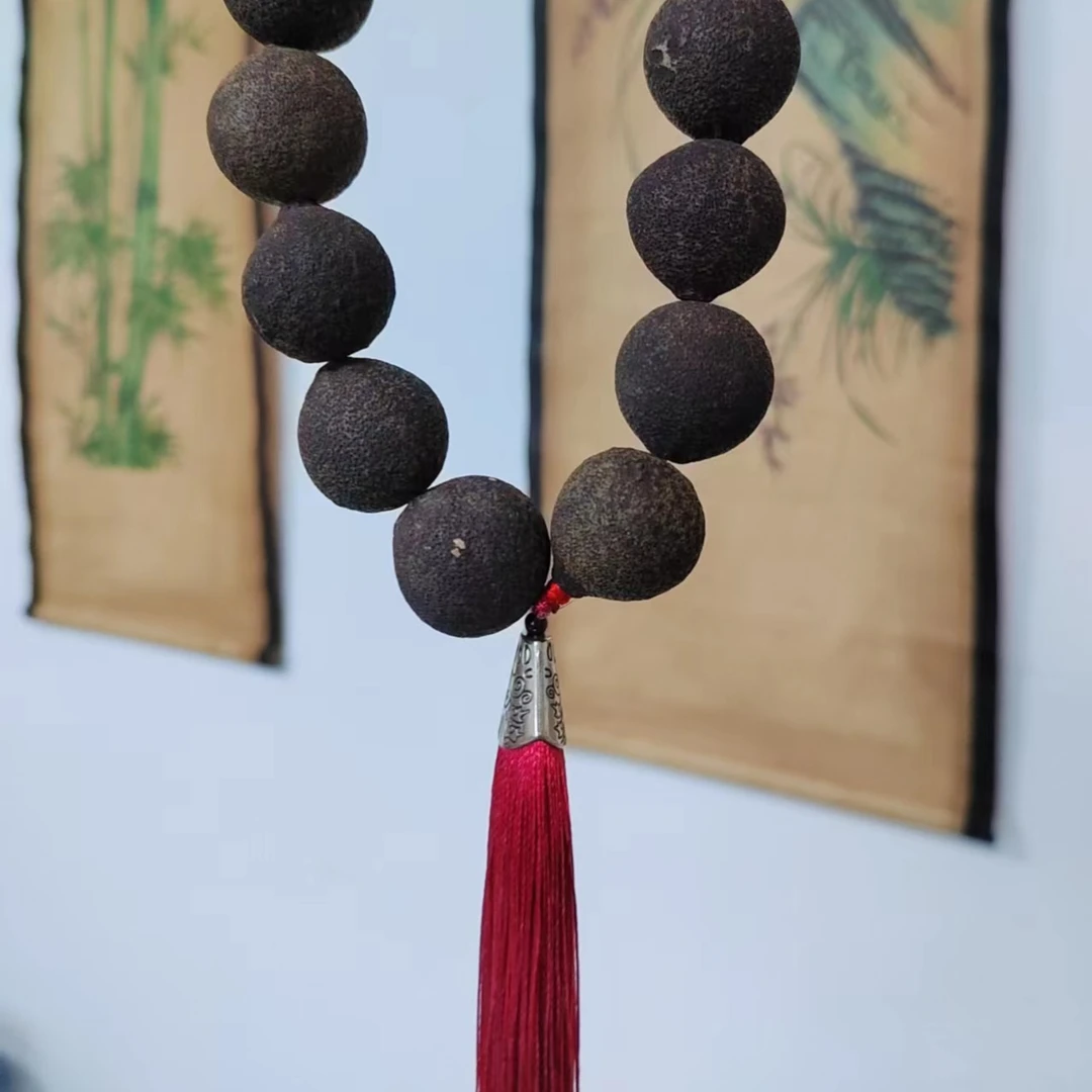 新会柑胎手串  药香持久  可做车挂件