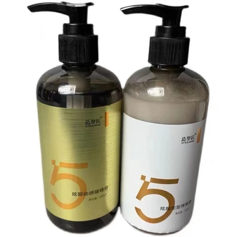 弹力素啫喱膏啫喱水弹簧素保湿定型造型油头卷发专用软定型护卷