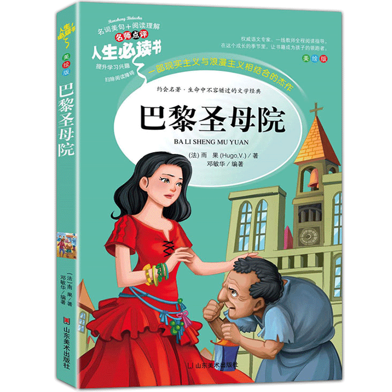 人生必读书--巴黎圣母院 青少年儿童课外阅读 小学生必读课外书籍