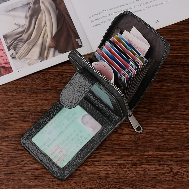 驾驶证件卡包男士防消磁防盗刷行驶证二合一卡套女式零钱包一体包