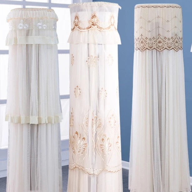 空调防尘罩子套立式柜机圆柱形格力美的奥克斯海尔客厅圆柱形盖布