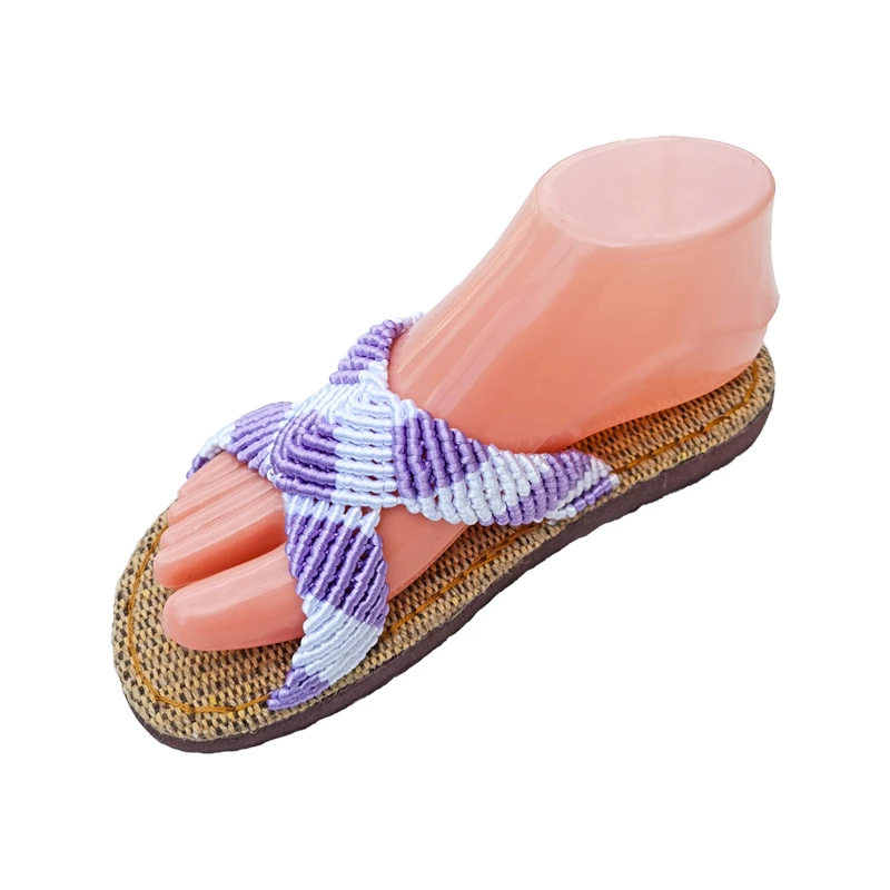 【海洋之心】手工钩编凉拖鞋材料包孺子牛鞋底钩鞋线套餐新款