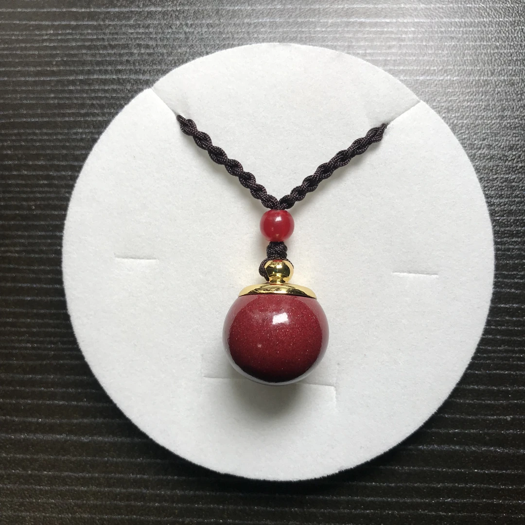 朱红光珠礼物礼品 女时尚工艺