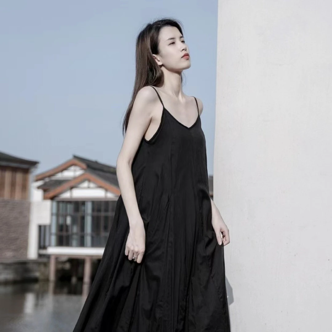 夏季显瘦遮肉大摆裙