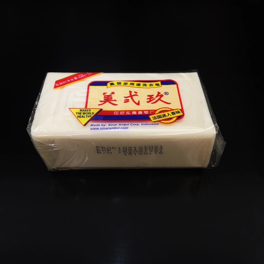 美弍玖洗衣皂法国迷人香味238g+5家庭装