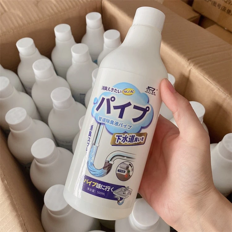 【2瓶！】下水道除臭疏通剂 厨房卫生间排除味去异味强力溶解剂500ml