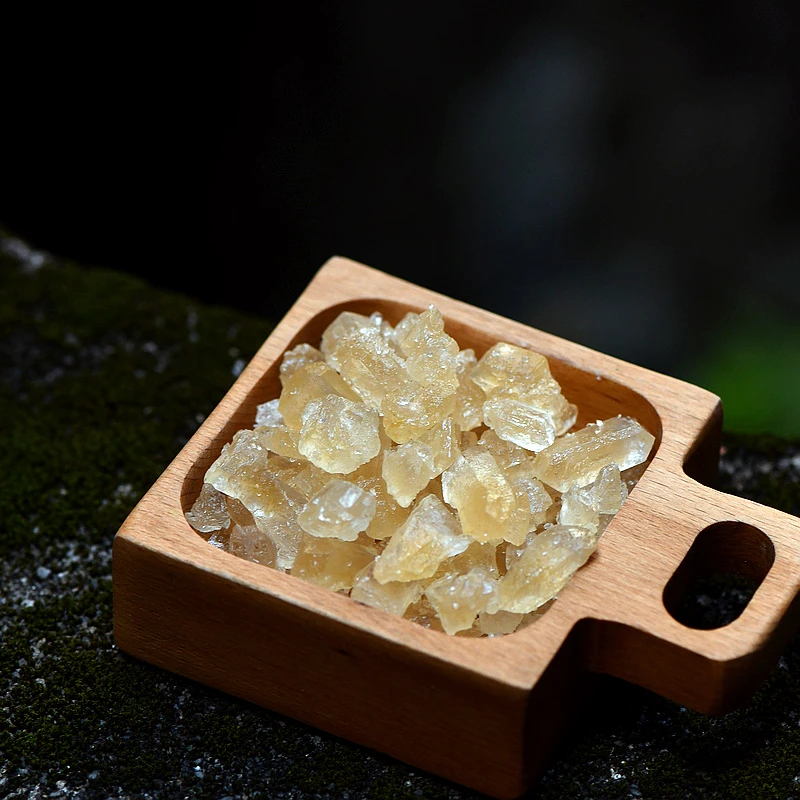 食谕记纯正小粒老冰糖多晶体黄冰糖食用糖土冰糖500克清甜方便