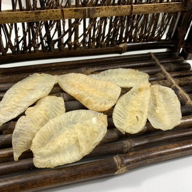 南澳岛叶子胶花胶鱼胶鱼肚树叶鱼胶白花胶黄花胶本港自晒250g500g