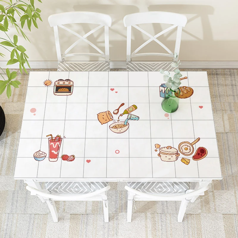 桌面翻新贴纸防水防油橱衣柜墙贴纸书桌餐桌家具翻新防油贴纸不透