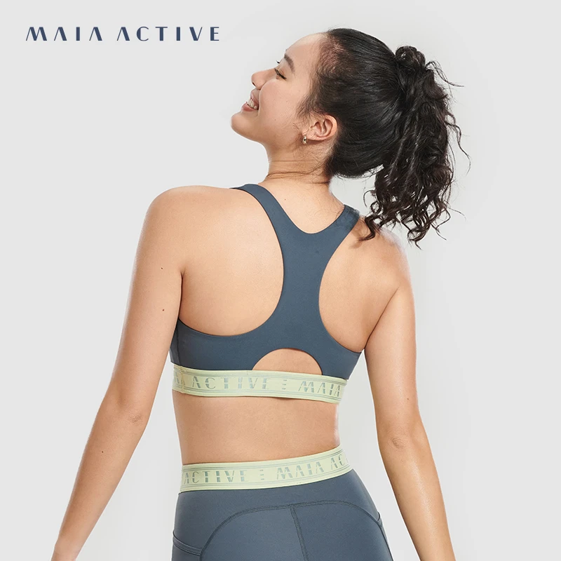 MAIAACTIVE  BASIC基本款 健身跑步中高强运动美背内衣 221BR015