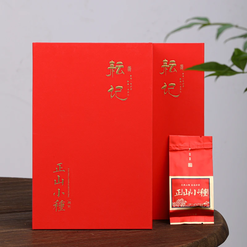 正山小种 红茶 武夷桐木关新茶 花果香型 茶叶 小泡包装盒装200克