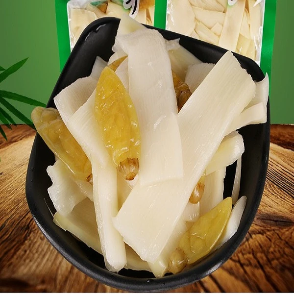 贵州遵义桐梓农特产笋片脆笋零食休闲食品笋泡椒红油即食500g包邮