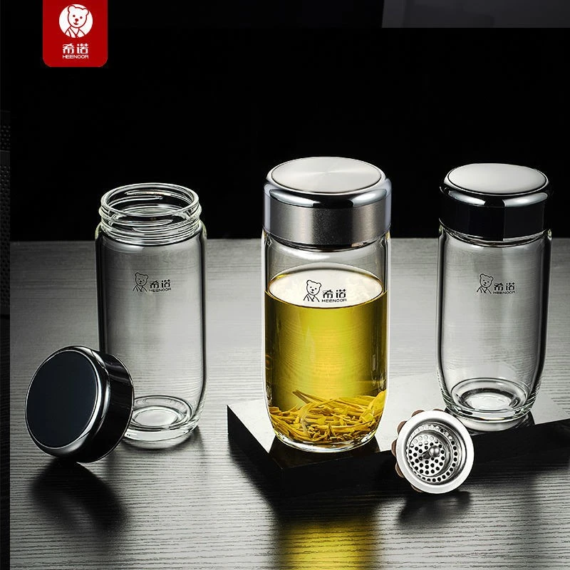 希诺鹅蛋单层玻璃杯大容量透明无色杯子茶杯车载便携家用水杯2025