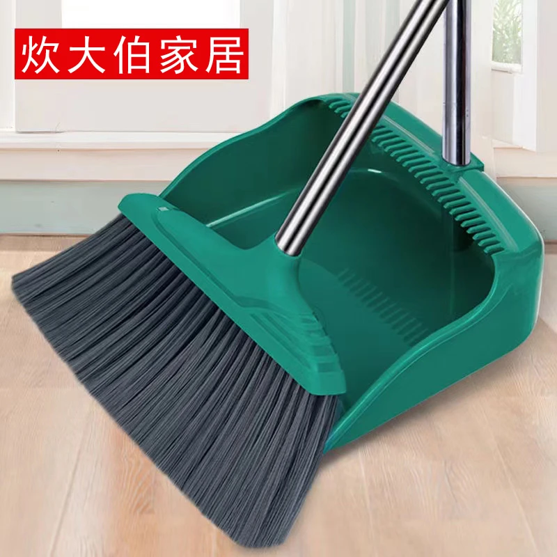扫把簸箕软毛旋转家用笤帚不粘头发组合单个扫帚撮箕扫地刮水神器