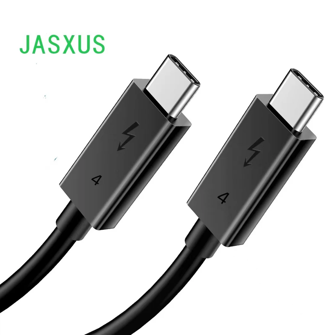 雷电4全功能usb4.0数据线8K适用苹果15硬盘盒笔记本投屏充电