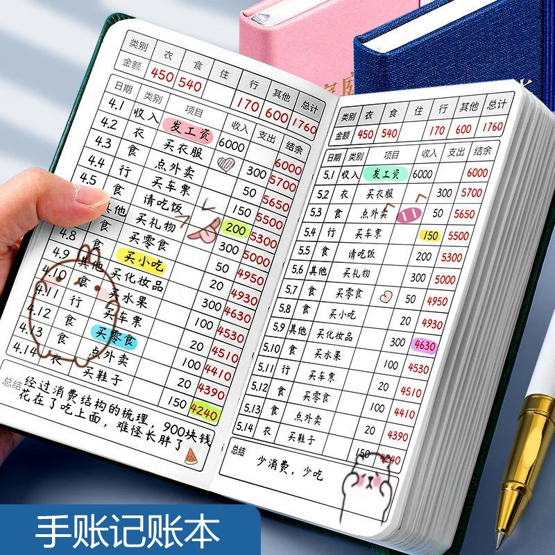 现在开始记账少花冤枉钱明细账家庭理财本