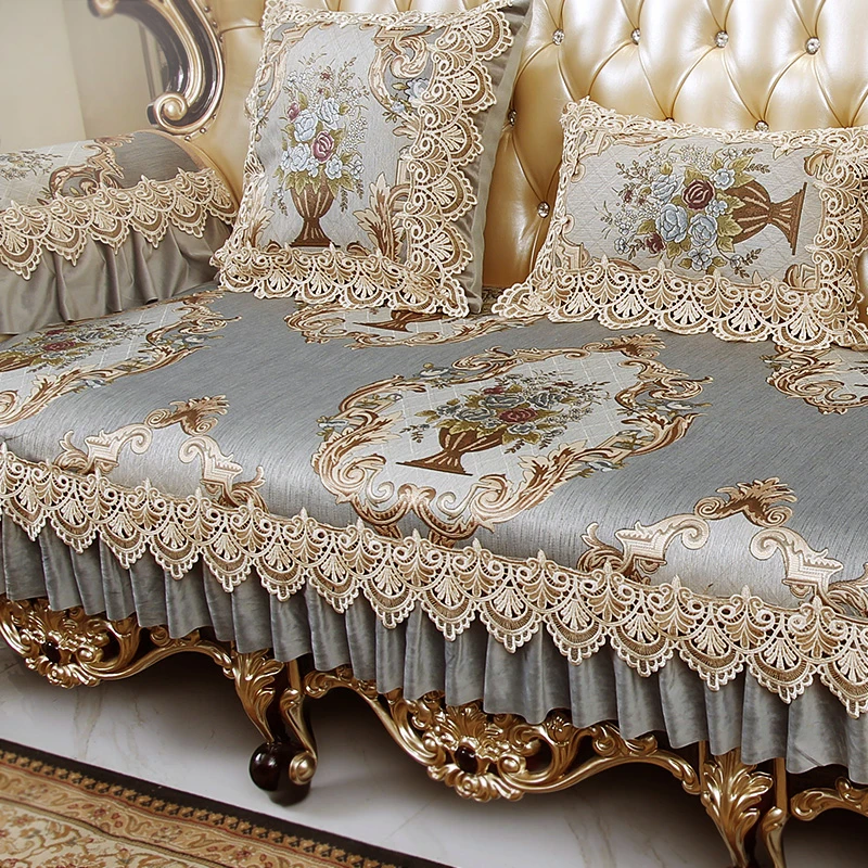 【罗曼华庭】四季通用欧式沙发垫美式四季款防滑2025新款沙发套罩